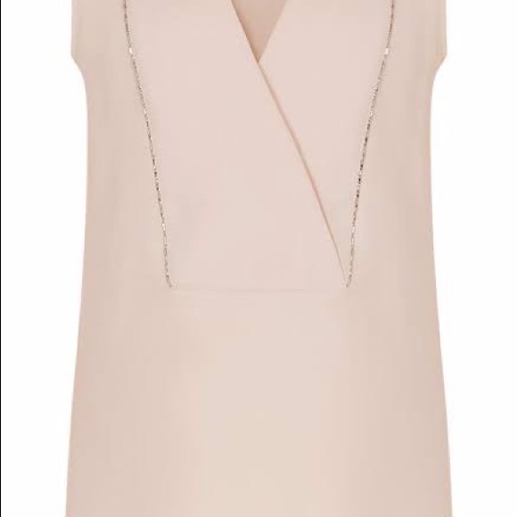 NWT: Reiss Charlotte top with silver beaded edging - Picture 13 of 13